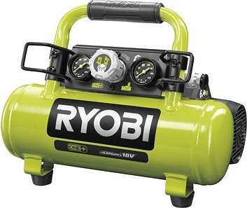 RYOBI Kompresor so vzdušníkom 3,8 l, bezolejový AKU R18AC-0 (bez AKU)