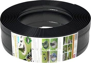 M.A.T Group Trávníkový lem, délka 6 m, černý