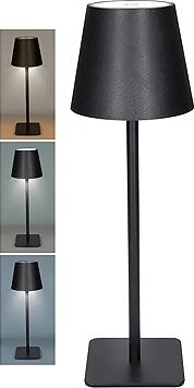 Solight LED nabíjacia lampička Lucca, čierna