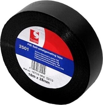 ACI Páska vulkanizačná PIB 25 mm × 10 m čierna