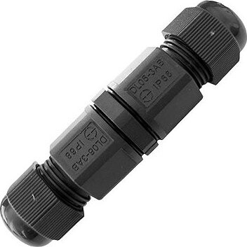 Entac Vodotěsná kabelová spojka dvou 3-žilových vodičů IP68