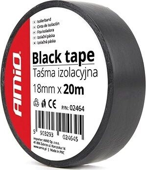 AMIO páska izolačná 18 mm × 20 m čierna
