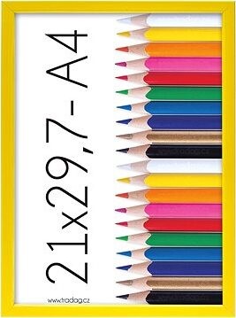 TRADAG Polaris žltý 21 x 30/A4