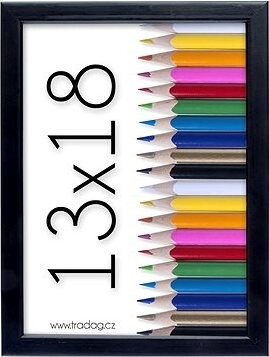 TRADAG Polaris čierny 13 x 18