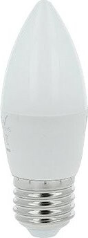 Tesla – LED žiarovka sviečka E27, 4,9 W, 230 V, 470 lm, 25 000 h, 3000K teplá biela, 180 st