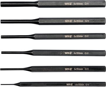 YATO Vyrážače 150 mm v sade YT-47121
