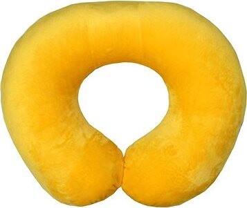 SOTRA Cestovný vankúš Bagel – Žltý