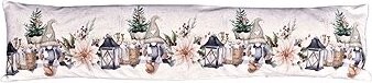 Forbyt CYH6060C Vánoční okenní polštář 20 × 85 cm, Skřítek s lucernou
