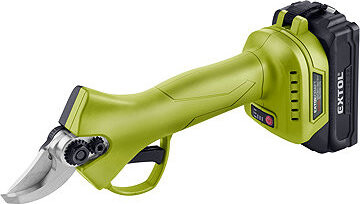 EXTOL CRAFT Nožnice záhradnícke aku, Brushless, 20 V Li-Ion, 2 Ah, 402456