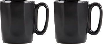 Vialli Design Hrnček keramický, 80 ml, 2 ks, čierny_FUORI 29965