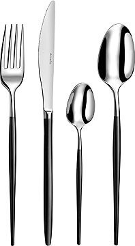 AMEFA SOPRANO Sada príborov 16 ks čierna