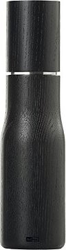 AdHoc Mlynček na korenie/soľ, výška 217 mm, priemer 65 mm, čierny