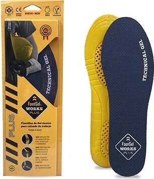 Footgel Gélové vložky do topánok WORKS PLUS s vôňou pomaranč, veľkosť 39-42