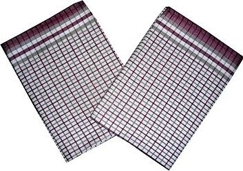 Svitap sleepwell Utierky Bambus 50 × 70 cm Kocka malá bordová 3 ks