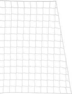 KV Řezáč Síť házená 4 mm, bílá