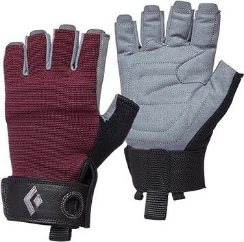 Black Diamond W Crag Half-Finger Gloves Bordeaux L