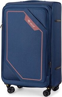 Solier Softflex 2240 stredný mäkký kufor M 23“ navy/hnedý