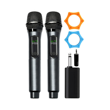 MG Stage bezdrôtový mikrofón 2ks, čierny