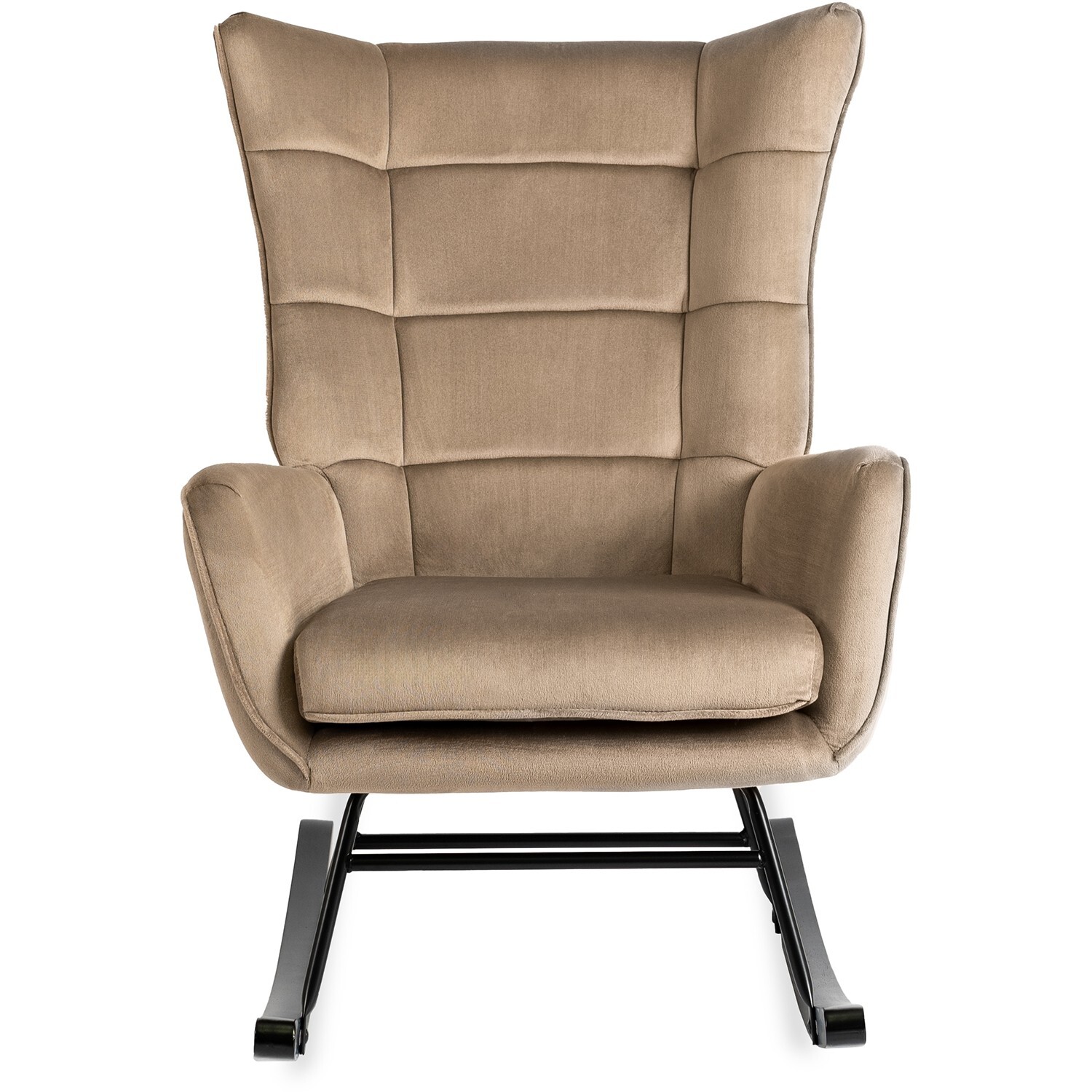 Čalouněné houpací křeslo JACKSON béžové