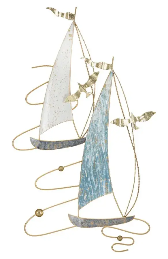 Nástěnná dekorace Vela 87 cm vícebarevná