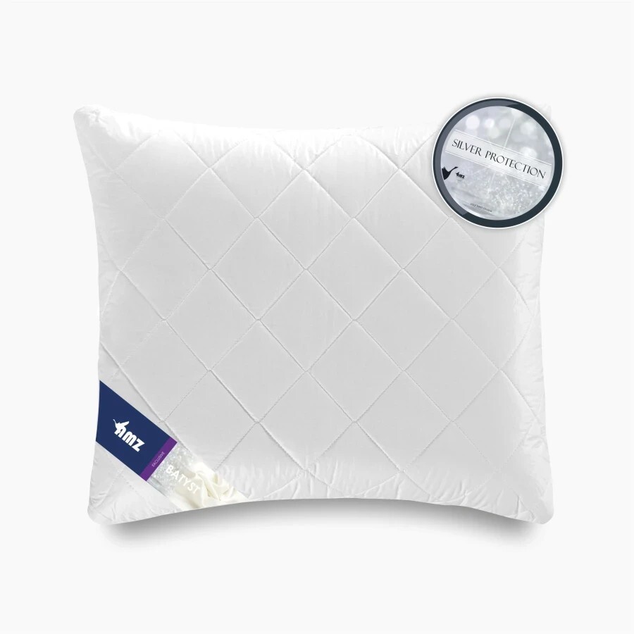 Polštář Batist 40x40 cm bílý