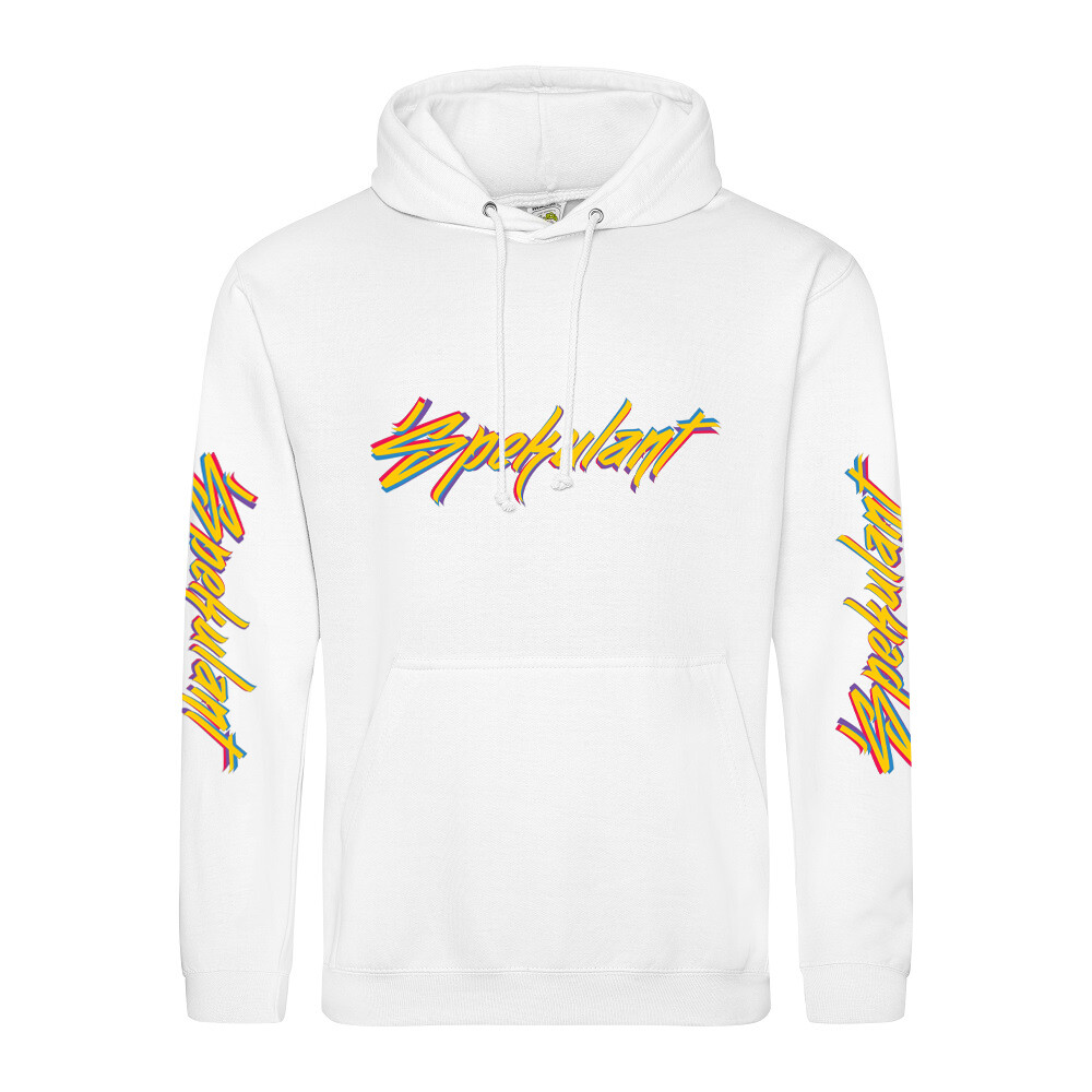 Mega M mikina Špekulant Color Biela XXL