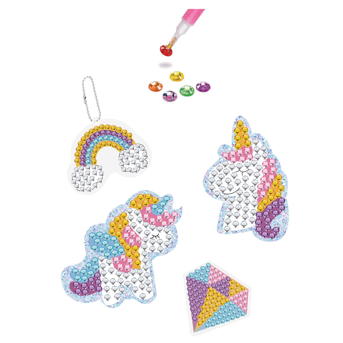 ARTO Diamantové samolepky a prívesky - Fantasy