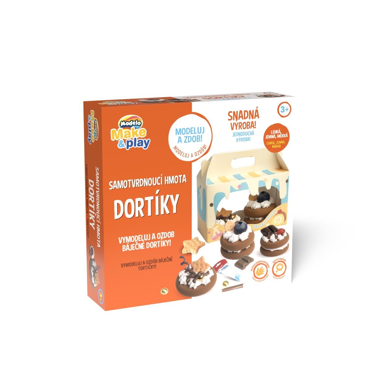 MODELO Samotvrdnúca hmota - Tortičky