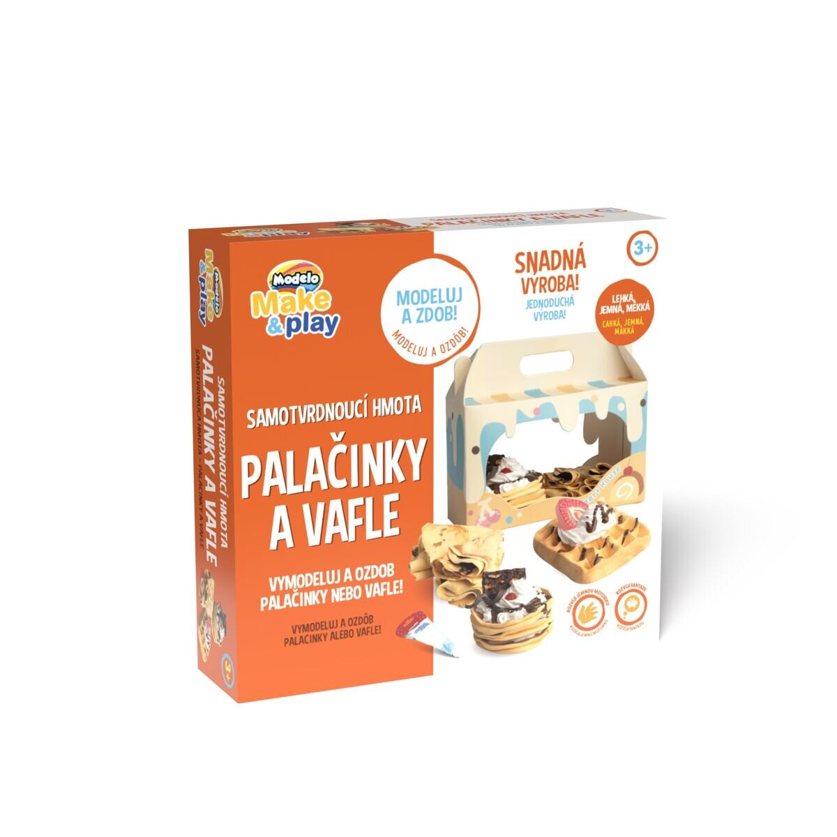 MODELO Samotvrdnúca hmota - Palacinky a vafle