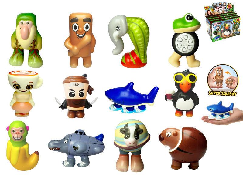 Brainrot PuffUps squishy 10-12cm v sáčku, 12 druhov