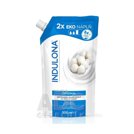 INDULONA Tekuté mydlo ORIGINAL ošetrujúce na ruky náhradná náplň 500ml