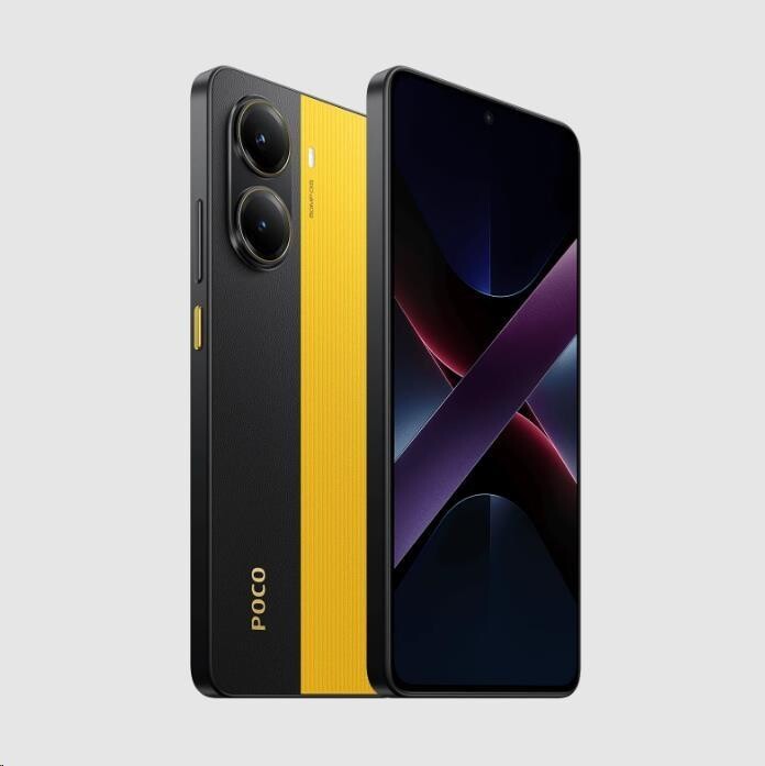 POCO X7 pre 5G 12+256GB EU NFC with charger, Yellow EU