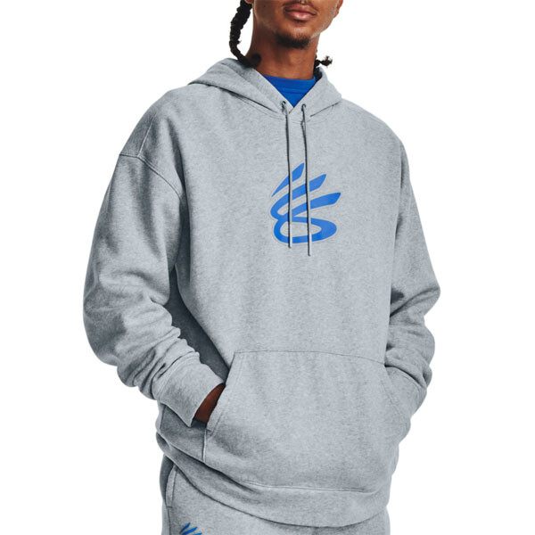 Under Armour Curry Big Splash PO Hoodie-BLU - M