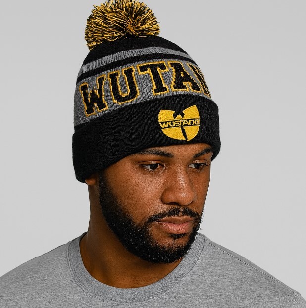 Zimná čapica Wu-Wear Luxury Logo Winter Beanie Yellow - UNI