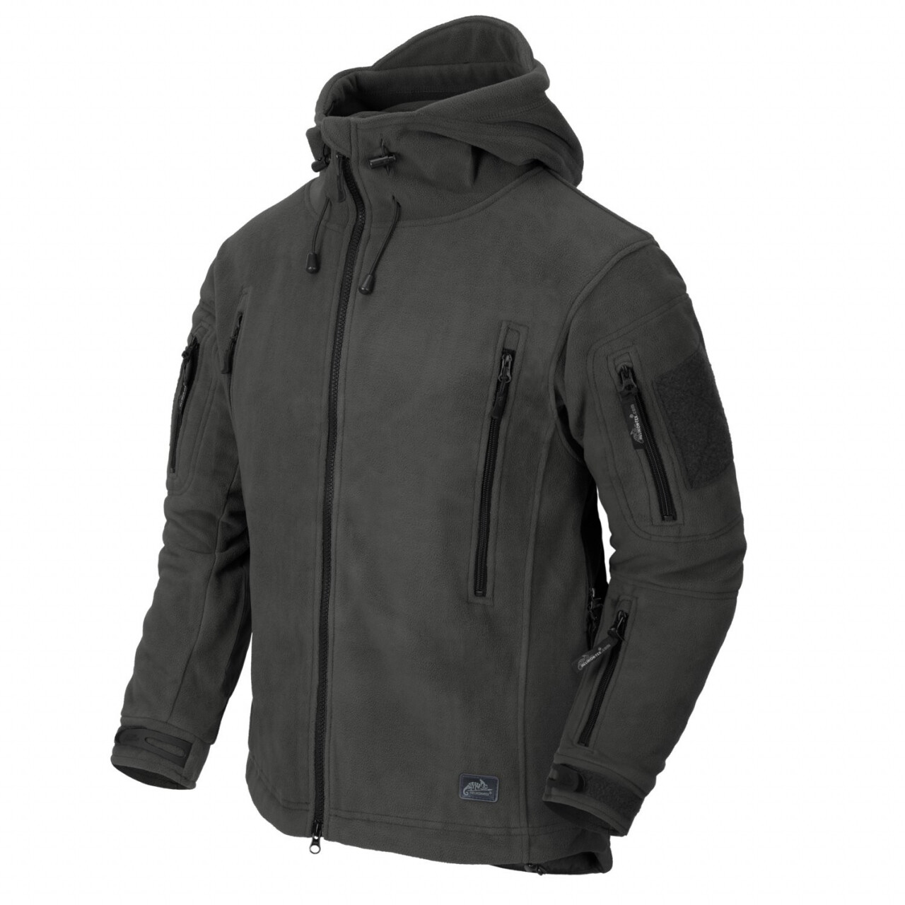 Bunda fleecová Helikon Patriot Double Fleece - sivá, L