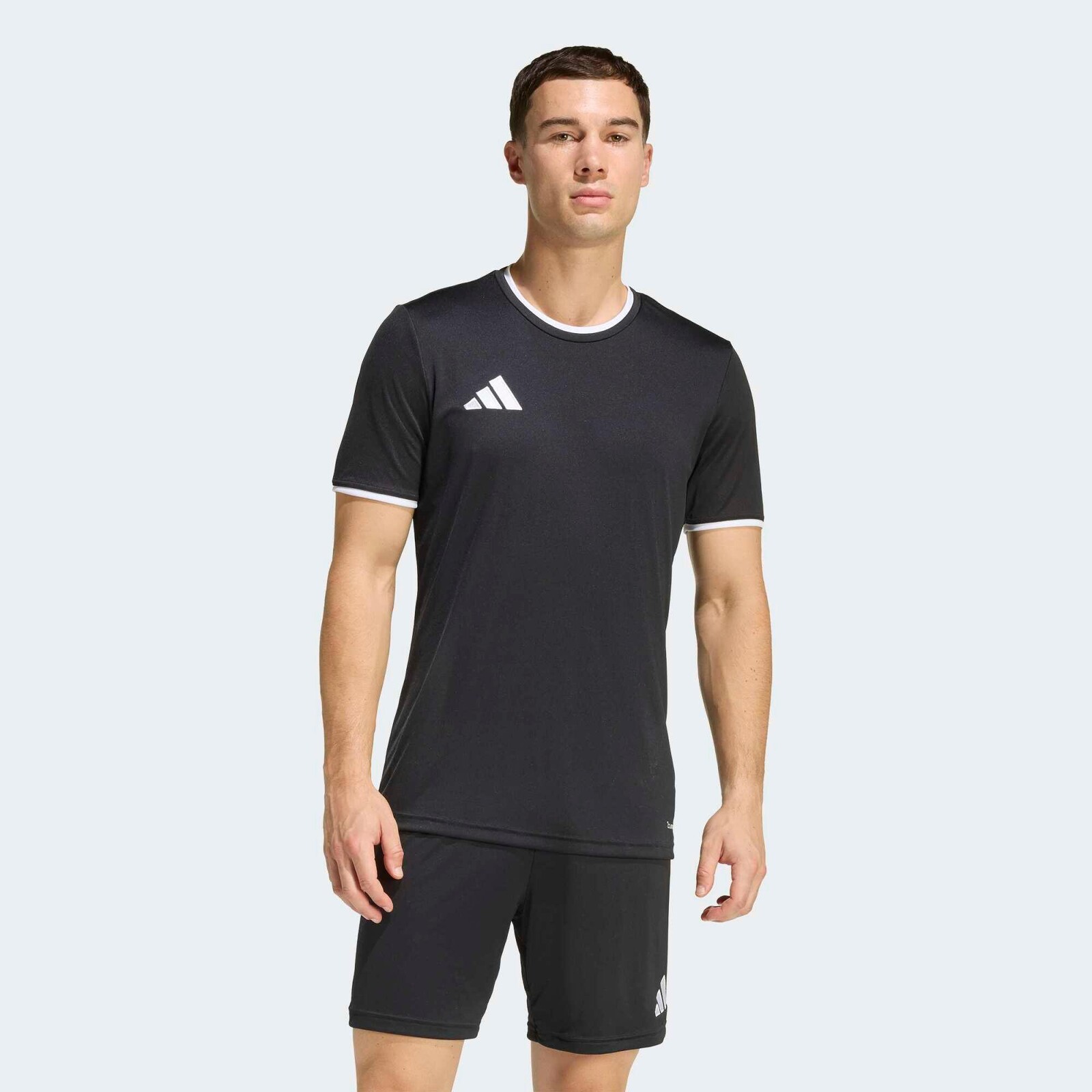 ADIDAS Entrada 26 tréningový futbalový dres čierny