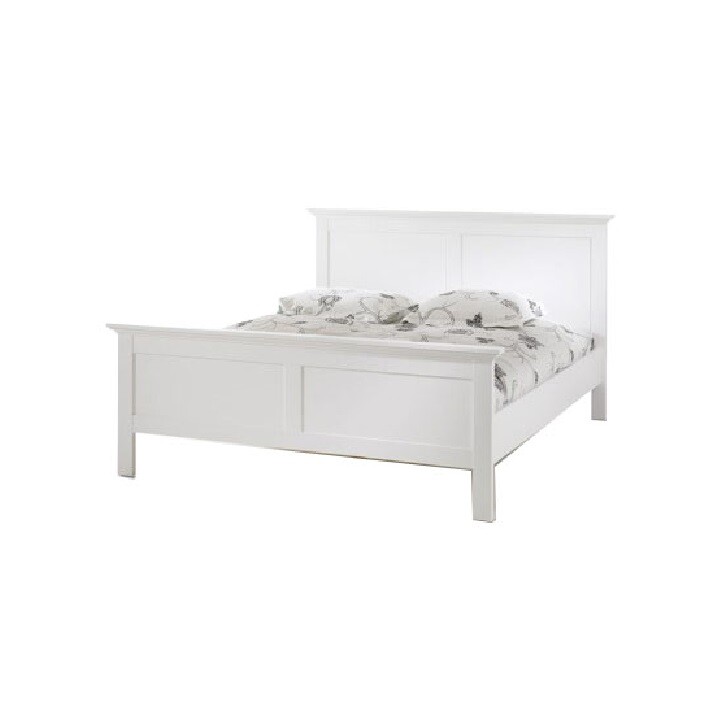 KONDELA Paris 76703 180 posteľový rám biela