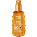Opaľovacie krémy Garnier Amber Solaire Ideal Bronze Protective Milk Spray SPF50