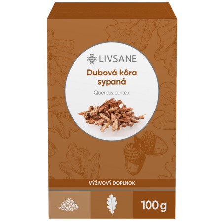 LIVSANE Dubová kôra sypaná 100 g