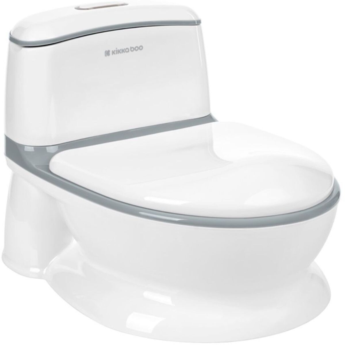 KikkaBoo Nočník toaleta Flushy Grey