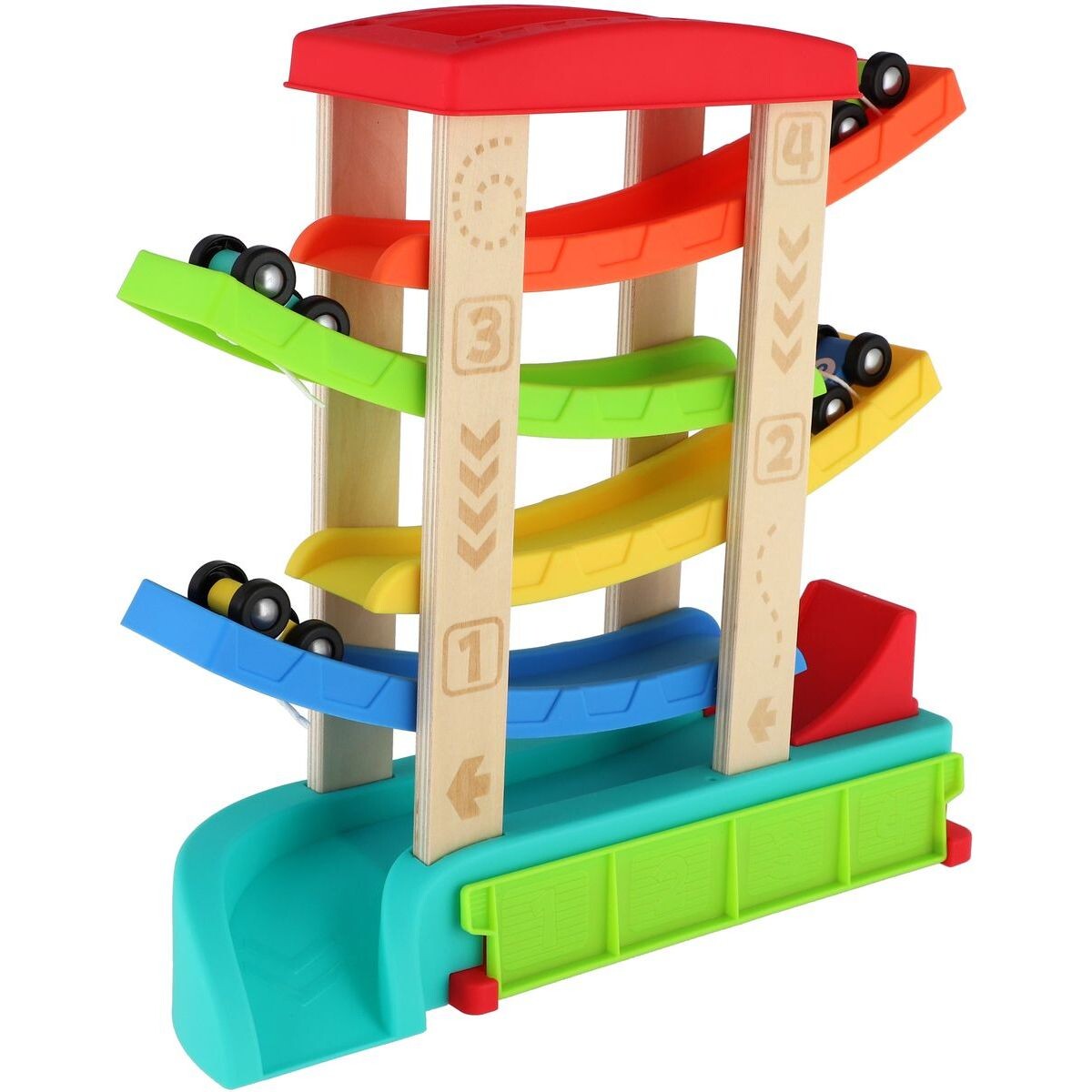 Teddies Závodná kaskádová dráha pre autá