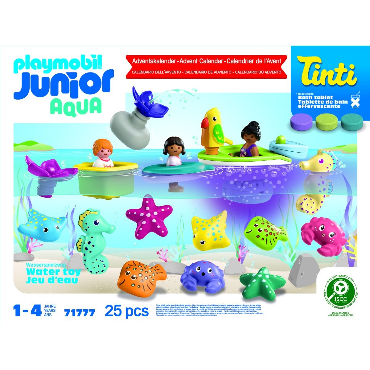 Playmobil Adv.kal.: JUNIOR & Tinti: Farebná zábava do vane