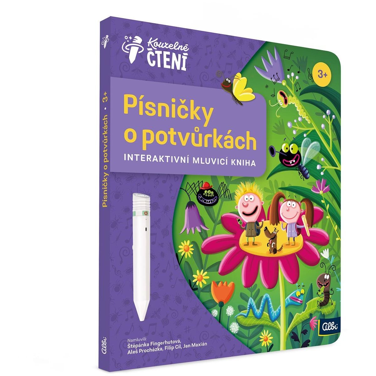 Albi Kúzelné čítanie Kniha Pesničky o potvorkách