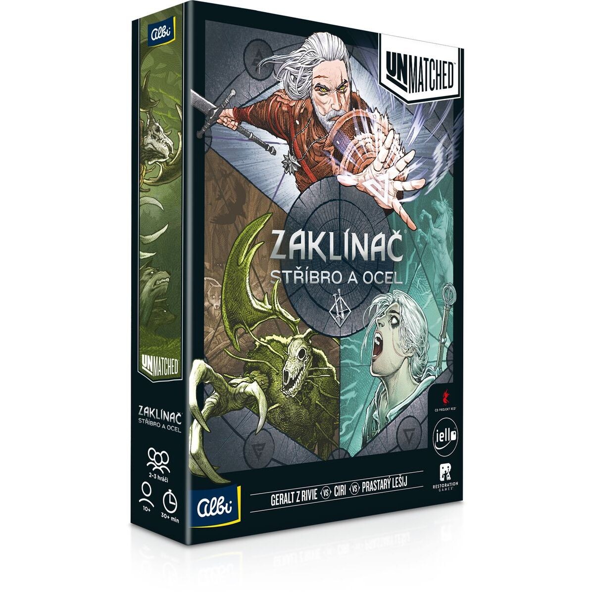 Albi Unmatched Zaklínač - Striebro a oceľ