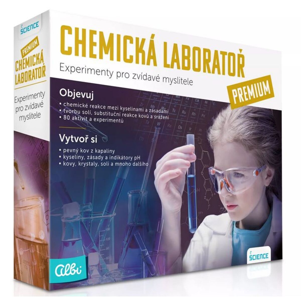 Albi Chemická laboratórium PREMIUM