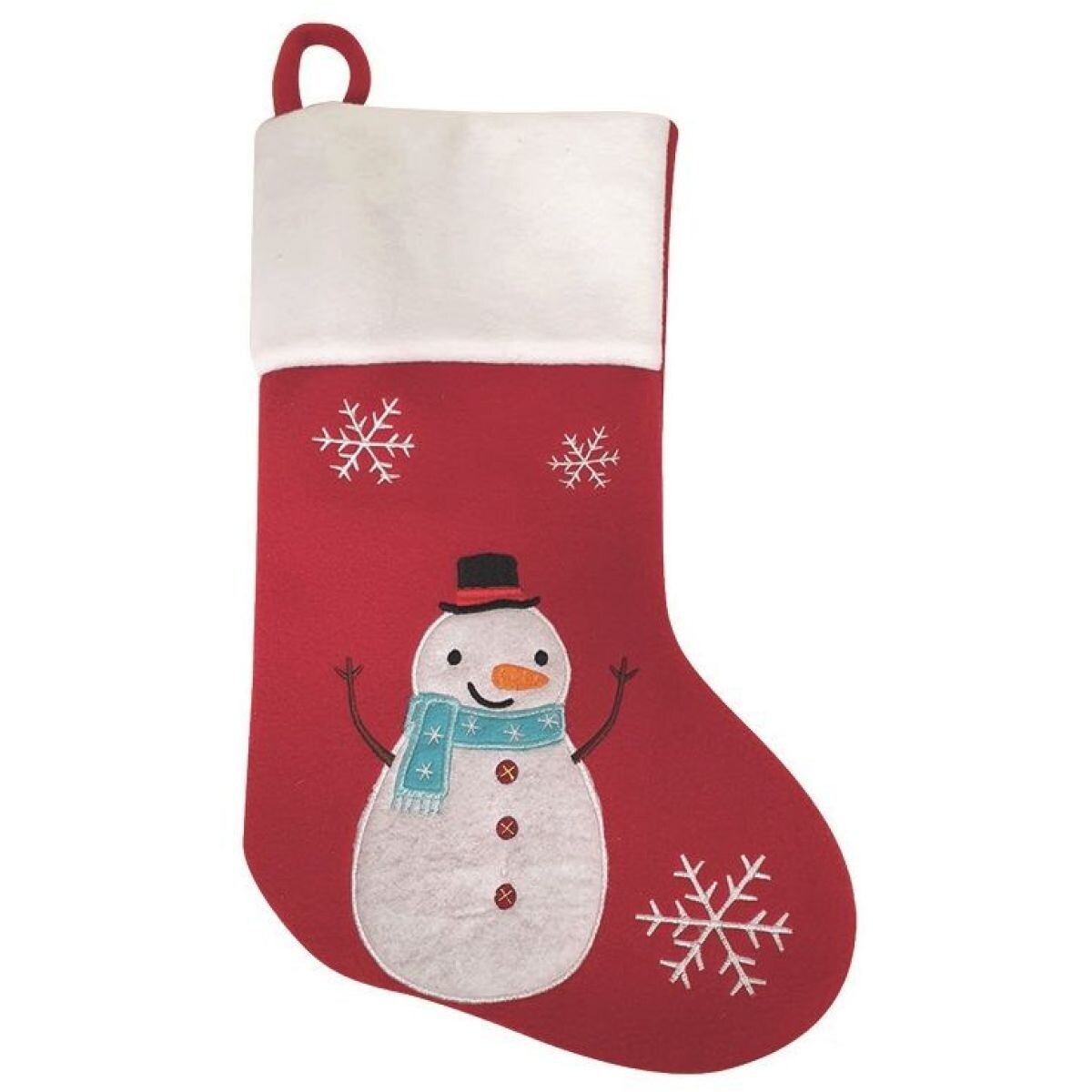 Mikulášska dekoračná pančucha 25 x 40 x 2 cm + pútko