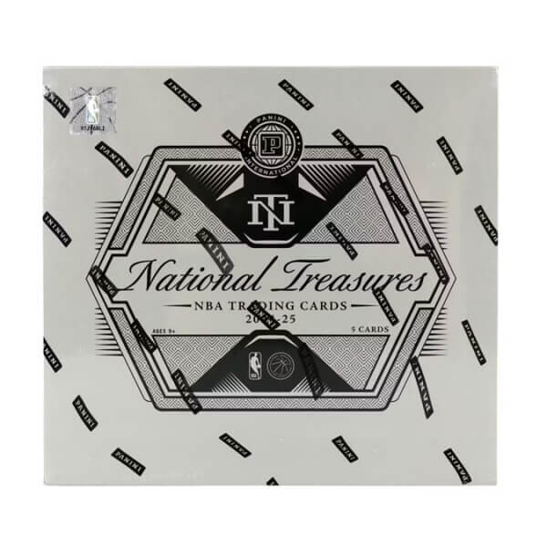 Panini 2024-2025 Panini National Treasures Basketball Hobby Box International
