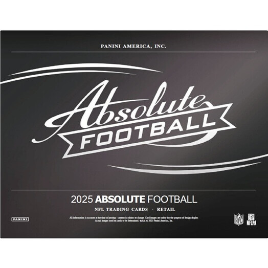 Panini 2025 Panini Absolute Football Retail Balíček - karty amerického futbalu NFL