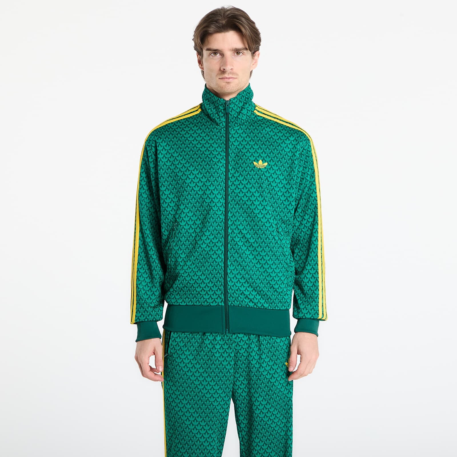 Mikina adidas Firebird Tt Collegiate Green XXL