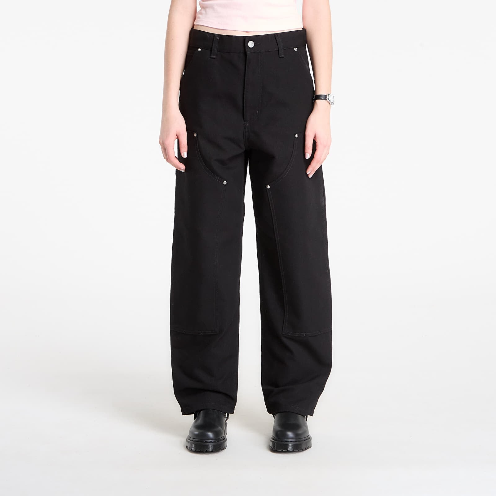 Kalhoty Carhartt WIP W' Brandon Double Knee Pant Black M